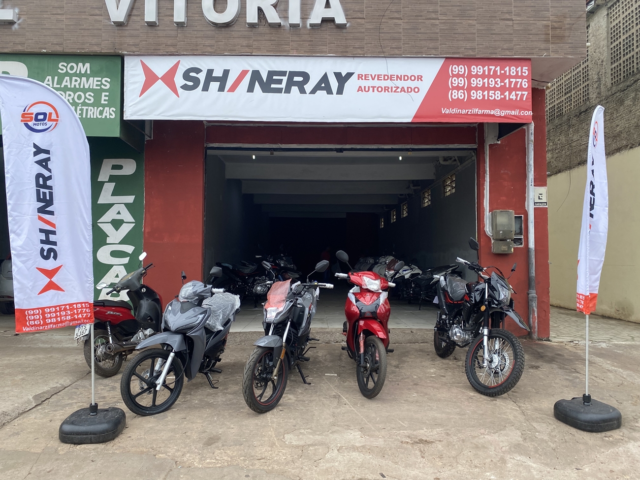 Shineray Motos inaugura nesta segunda a nova concessionária em Codó com ...